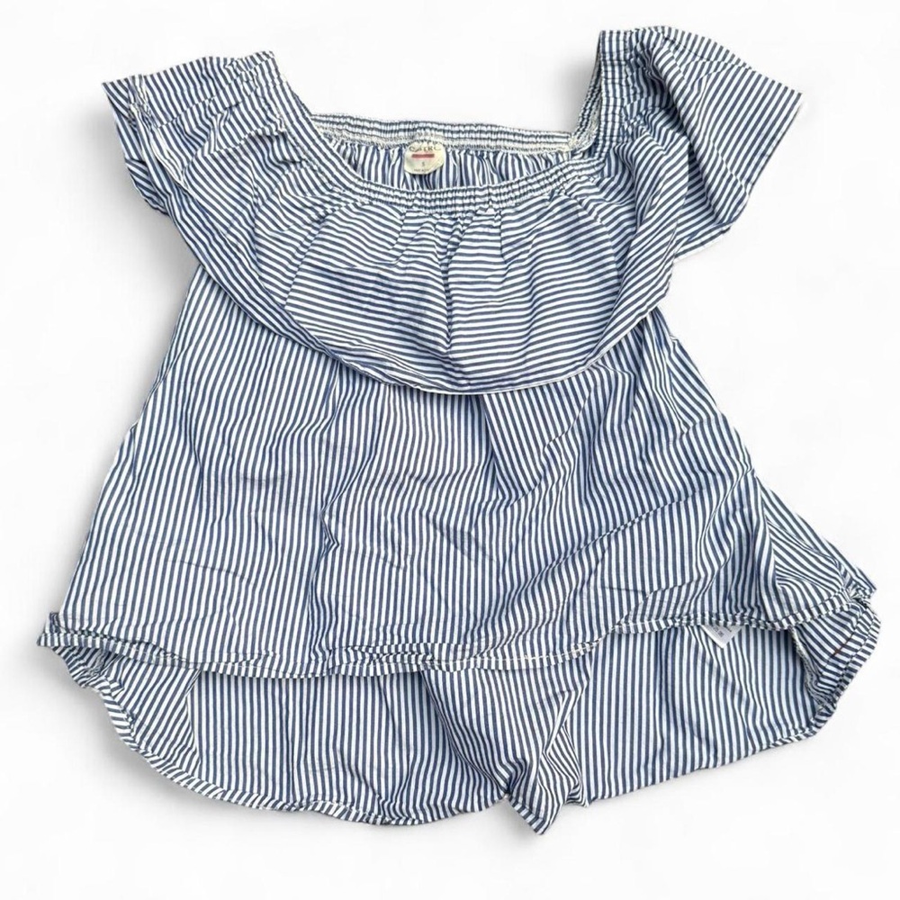 Blue Stripe Blouse